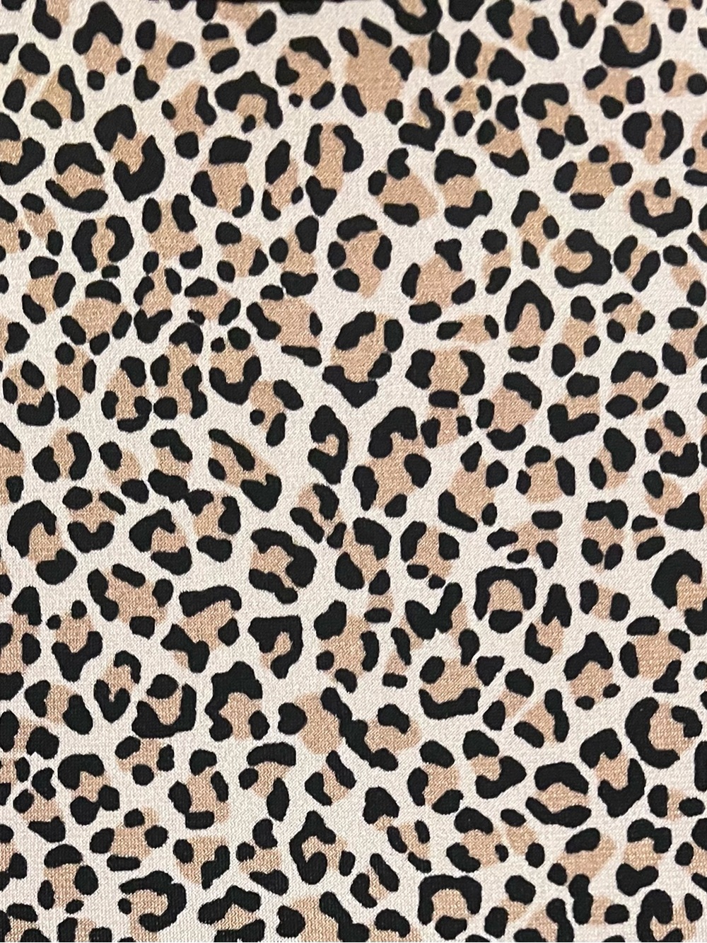 NWT- Banana Republic - Long Sleeve Leopard Print Midi Dress in Tan/Cream - Picture 5 of 5